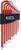 PG167 - 13 PC. EXTRA LONG SAE NON SLIP HEX KEY SET