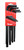 13 pc. SAE Long Arm Hex Key Set