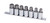 7 pc. Metric Large Hex Bit Socket Set - 16157