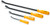 4 pc. Ensemble de barres de Pry - 17101