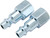 2 pc. I/M Steel Female Plugs