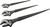 PG156 - 3-PC ADJUSTABLE CONSTRUCTION WRENCH SET, 10"/12"/16" LONG, 1-1/8", 1-5/6", 1-1/2" OPENINGS