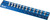 PG215 - RAIL MAGNÉTIQUE BLEU À DOUZE EMPLACEMENTS, PRISE 1/4", 4 MM - 13 MM, ADAPTATEUR ET JOINT EN U