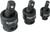 PG142 - 3-PC IMPACT SOCKET UNIVERSAL JOINT SET