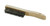 Brosse à fil de corne de chaussure en acier inoxydable