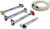 PG324 - KIT DE CLÉ À MOLETTE ET TUYAU DE PURGE DE FREIN EN 5 PIÈCES, 7 MM X 8 MM, 9 MM X 10 MM, 11 MM X 12 MM, 3/8"