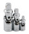 3 pc. Universal Joint Set