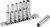 PG143 - 7-PC PRISE 1/4" ENSEMBLE DE DOUILLES TORX® FEMELLES PROFONDES, E4 À E11