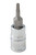 TR10 Tamper Resistant 1/4 in. Drive Star Bit Socket