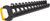 PG216 - RACK DE CLÉS À MOLETTE FACILE À PORTER À 12 EMPLACEMENTS, TAILLES MÉTRIQUES 8 MM - 19 MM