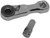 PG132 - 2" LONG DUAL DRIVE RATCHET, 3/8" DRIVE