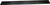 PG207 - 12" BLACK DOUBLE WIDE MAGRAIL TL, MAGNETIC TRACK, NO STUDS – 3/16" TALL X 2" WIDE