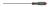 BONDHUS 2M X 4.0TOURNEVIS À BILLE