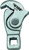 PG157  -  1/4" DRIVE SPRING-LOADED CROWFOOT WRENCH, 5MM - 12 MM