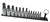 Elite 13pc. Torx Set, T10 Thru T70, package on a Black Magrail