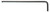 BONDHUS 3.5M X 3.9" BALLPOINT L-WRENCH
