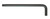 BONDHUS 11M X 7.9" BALLPOINT L-WRENCH