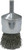 PG105 - BROSSE DE FIL SERTISSÉE DE 1 » WOLVERINE, REMPLISSAGE EN ACIER DE 0,014 », TIGE 1/4 »
