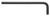 BONDHUS 7MM LONG ARM HEX KEY