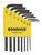 BONDHUS 8PC 9.050 - 5/32) SHORT ARM HEX SET