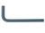 BONDHUS 2.5M X 2.1" BRAS COURT HEX L-WRENCH
