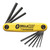 BONDHUS 9PC (.050 - 3/16) HEX FOLDUP