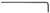 BONDHUS 5/64 X 3.2" BALLPIONT L-WRENCH -  BULK 100