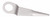 EQU51854 3-1/2" STRAIGHT OFFSET BLADE