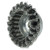 3-1/2  IN. SINGLE ROW KNOT WIRE CUP BRUSH, .023  IN. STEEL FILL, 5/8  IN.-11 UNC NUT