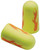 3M 312 1252 EARSOFT  YELLOW NEON BLASTS UNCORDED EARPLUGS