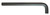 BONDHUS 3/4 X 11,3" LONG HEX L-WRENCH - VRAC 5