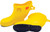 INSULATING OVERBOOTS CLASS 1 (7500 V AC), 10 KV TESTED, RUBBER SOLE, SIZE L (43-45)