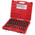 PG136 - 29-PC PRISE 1/2", 6 PT. SAE & SET DE DOUILLES PROFONDES À IMPACT MÉTRIQUE, 10MM-27MM & 7/16 » – 1-1/4 »