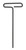 BONDHUS 5/32 X 6" LOOP HEX T-HANDLE