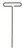 BONDHUS 2.5MM X 6" BOUCLE HEX T-HANDLE