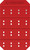 PG212 - TAPIS D’OUTILS MAGNÉTIQUE SOUPLE ET PLIANT, ROUGE, 8,75 PO L X 5,5 PO L