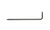 BONDHUS 3/16 BALLPOINT L-WRENCH W / TAB