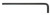 BONDHUS 3M X 5.08" XL BALL"INT L-WRENCH
