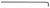 BONDHUS 9/64 X 12" HEX L-WRENCH