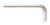 BONDHUS .050S BRITEGUARD® HEX KEY / VRAC 50
