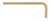 4MS GOLDGUARD™ HEX L-WRENCH / BULK PKG 50