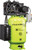 PG95 - 120 GALLON VERTICAL, 10 HP FLEXZILLA PRO PRESSURE LUBE, SINGLE PHASE STATIONARY AIR COMPRESSORS WITH SILENCER, 208V/230V