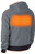 (XL) GRAY HEATED HOODIE WITH BATTERY HOLDER ONLY