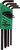 PG160 - 8-PC TAMPER RESISTANT TORX® L-WRENCH SET, TR9-TR40