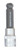 BONDHUS 10MM X 2" PROHOLD™ BALL BIT & 3/8 SOCKET