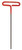 BONDHUS 2.5MM X 6" CUSHION GRIP LOOPED HEX T-HANDLE