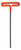 BONDHUS 6MM X 9" CUSHION GRIP LOOPED HEX T-HANDLE