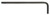 T20L PROHOLD® L-WRENCH / BULK PKG 25