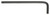 T30L PROHOLD® L-WRENCH / BULK PKG 25