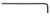1.27M PROHOLD® BALL"INT L -WRENCH / BULK PKG 25